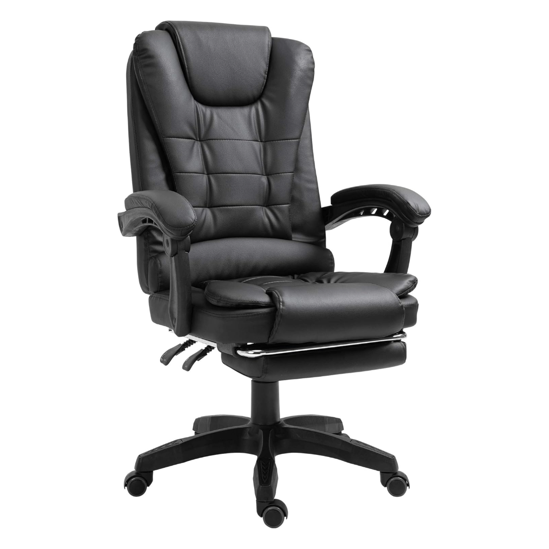 Office Chair with Executive Back Padded and Footrest