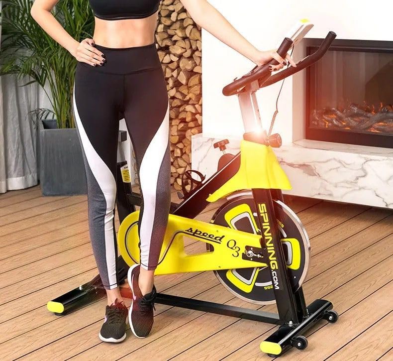 Exercise Spin Bike Heavy Duty Exercycle Fitness Spin Bike
