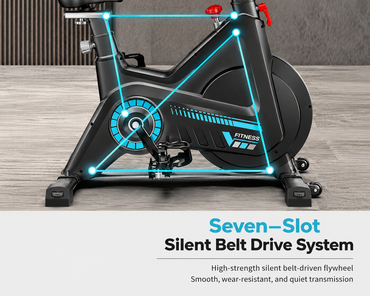 Exercycle Spin Bike Heavy Duty