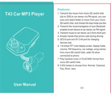 Bluetooth FM Transmitter, Car Radio Adapter