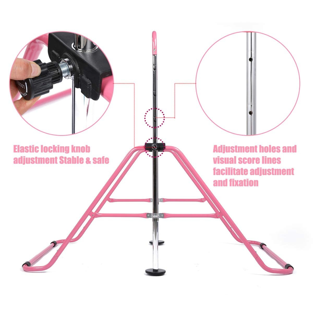 Adjustable Gymnastic Bar Horizontal High Bar For Home Gym Training