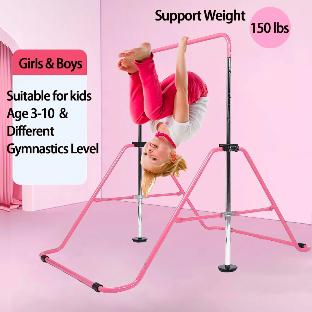 Adjustable Gymnastic Bar Horizontal High Bar For Home Gym Training