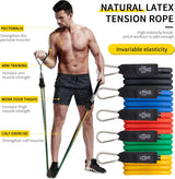 Fitness Exercises Resistance Bands Set