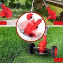 Foldable Cordless Strimmer - Electric Lawn Mower, Weed Cutter & Brush Cutter