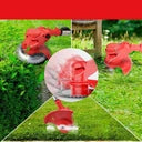Foldable Cordless Strimmer - Electric Lawn Mower, Weed Cutter & Brush Cutter