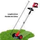 Foldable Cordless Strimmer - Electric Lawn Mower, Weed Cutter & Brush Cutter