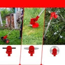 Foldable Cordless Strimmer - Electric Lawn Mower, Weed Cutter & Brush Cutter