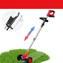 Foldable Cordless Strimmer - Electric Lawn Mower, Weed Cutter & Brush Cutter