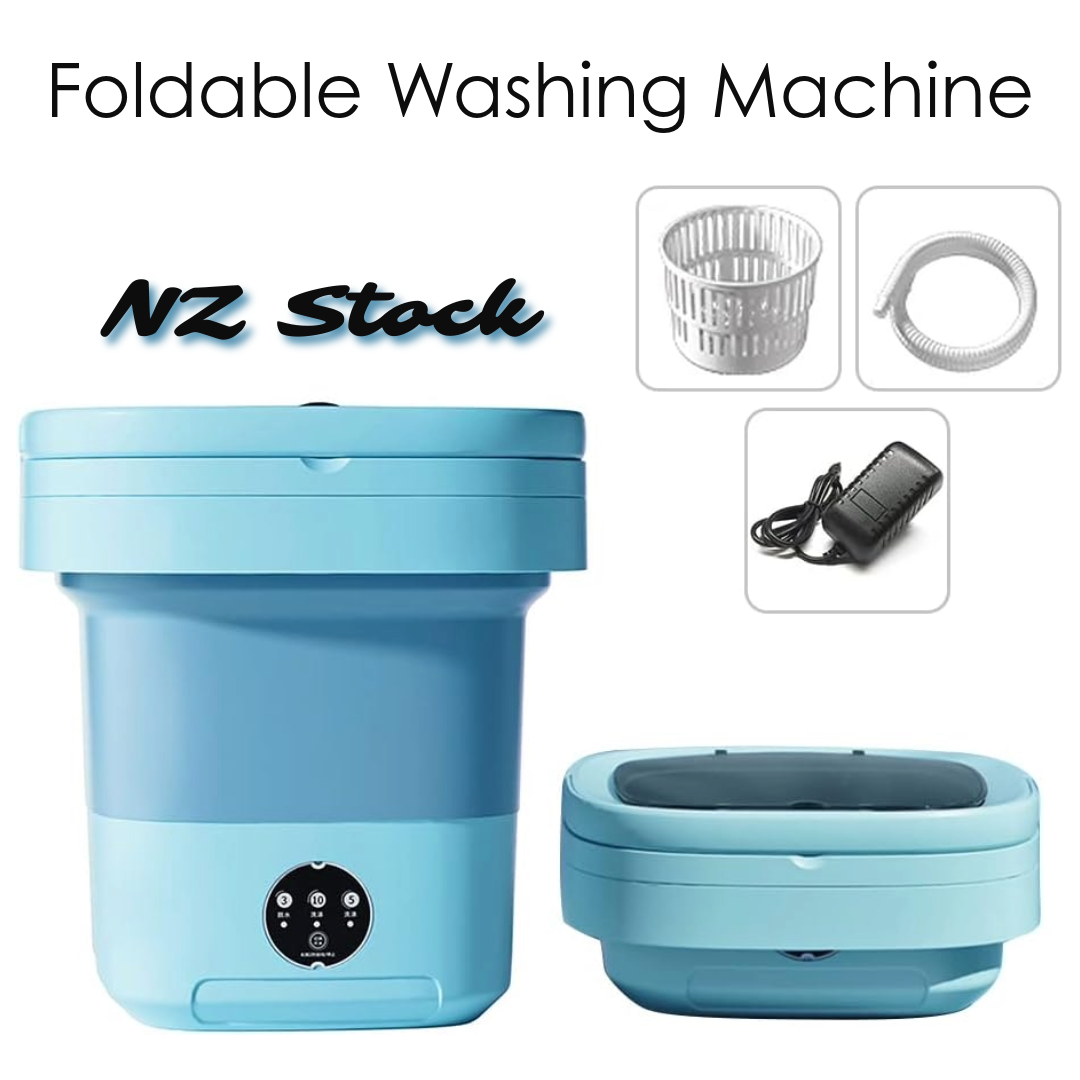 8L Foldable Washing Machine Mini Underwear Laundry Machine