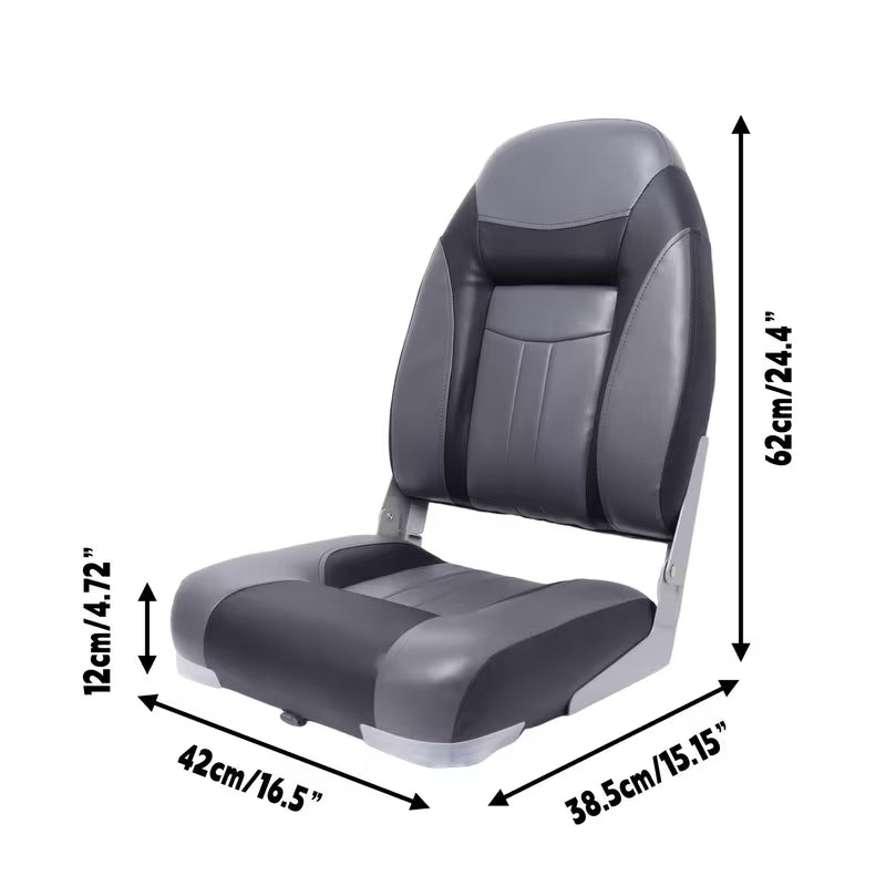 Folding Boat Seat Foldable Swivel Chairs Boat Seats Pair