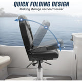 Folding Boat Seat Foldable Swivel Chairs Boat Seats Pair