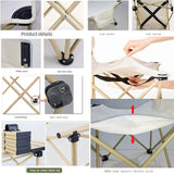 Folding Camping Table Chair Set Outdoor Dining Beach Picnic Chairs Bench