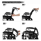 Folding Wheelchair Portable Wheel Chair