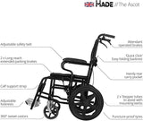 Folding Wheelchair Portable Wheel Chair