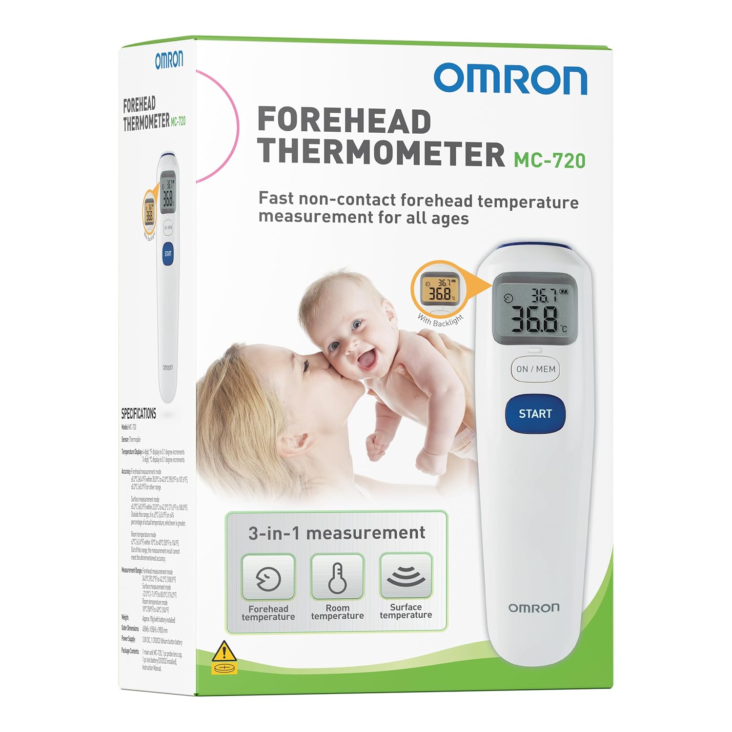 Forehead Thermometer Omron