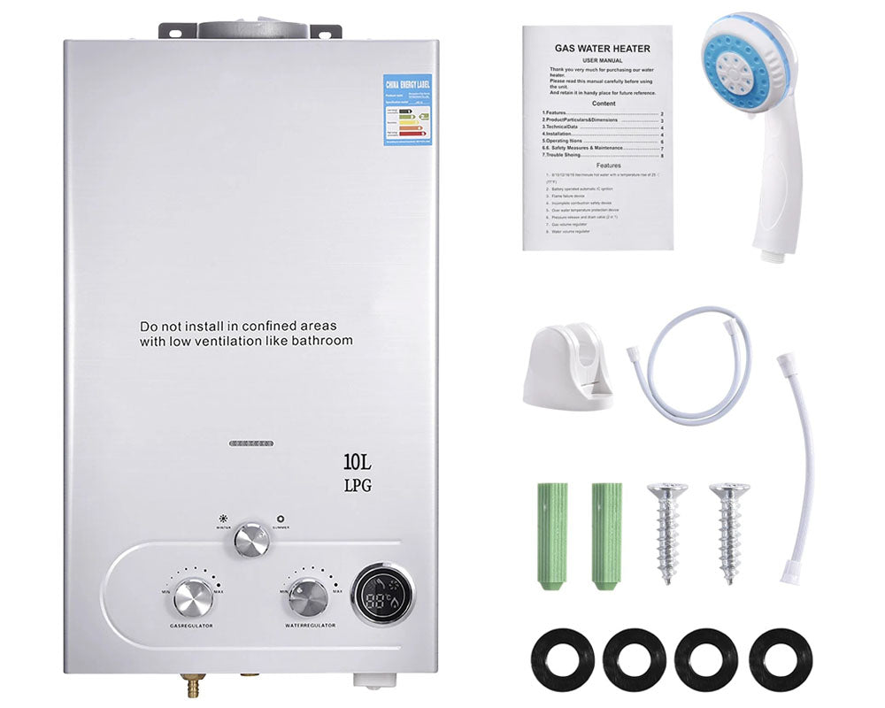 Gas Water Heater 10L