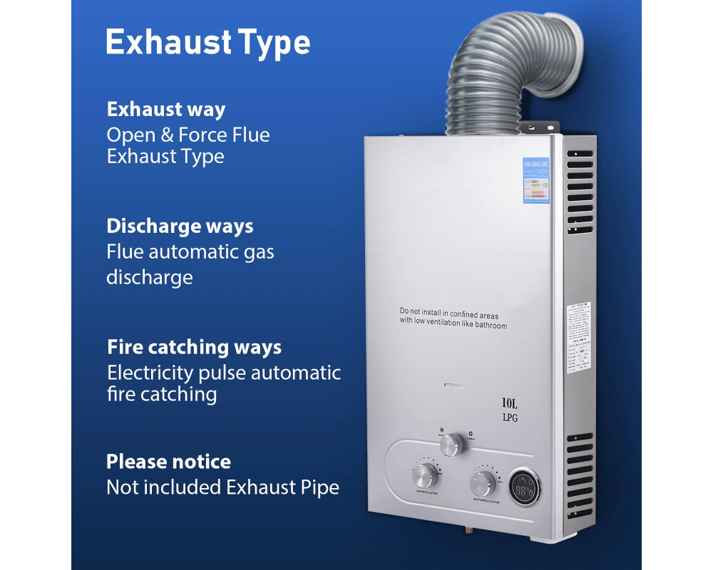 Gas Water Heating 10L With Pump