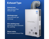Gas Water Heating 10L With Pump