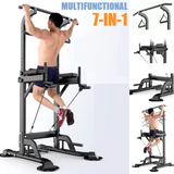 Adjustable Chin Up Pull Up Power Tower Station Workout