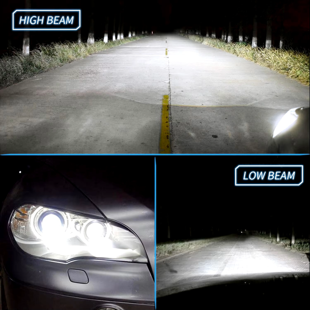 H4 9003 LED Car Headlight Bulbs