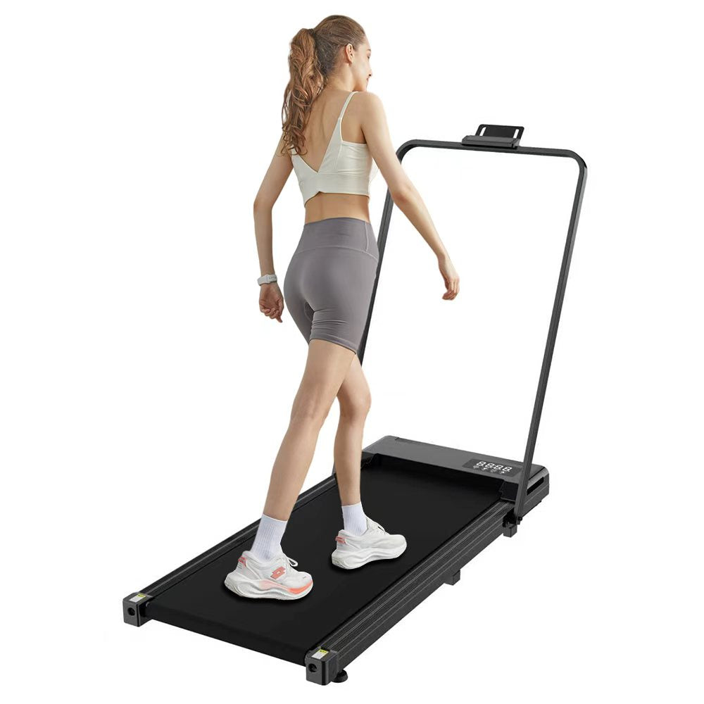 Foldable Walking Pad Treadmill Compact Flat