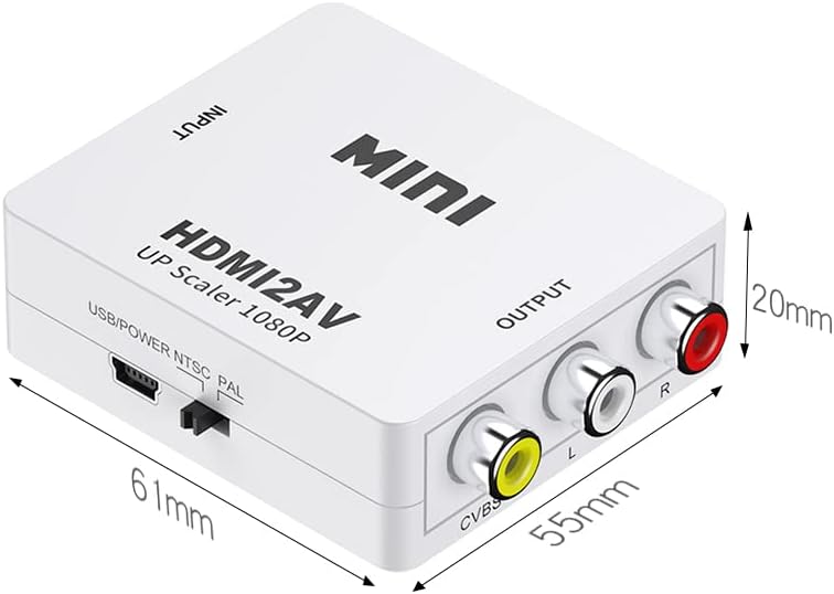 HDMI to AV Converter