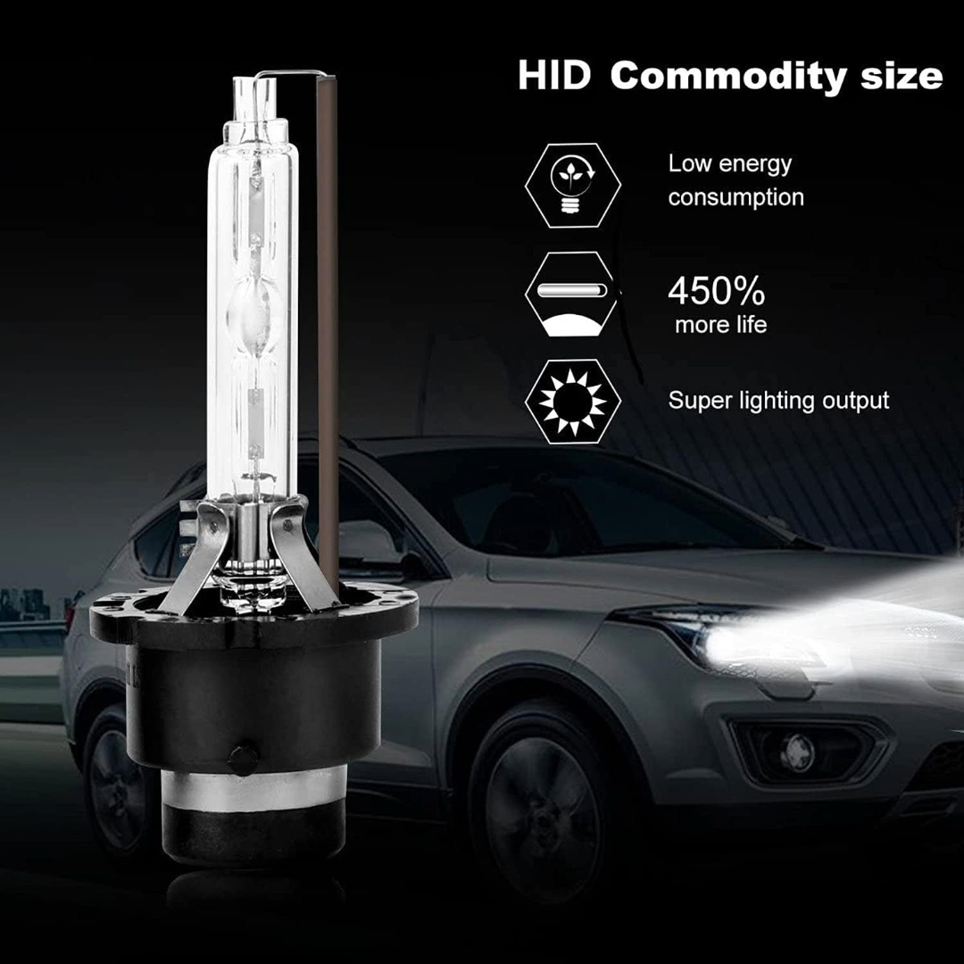 D4S Xenon HID Car Headlight Bulbs 4300k Pair