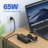 HP Laptop Charger 65W 45W Smart Blue Tip Power Adapter