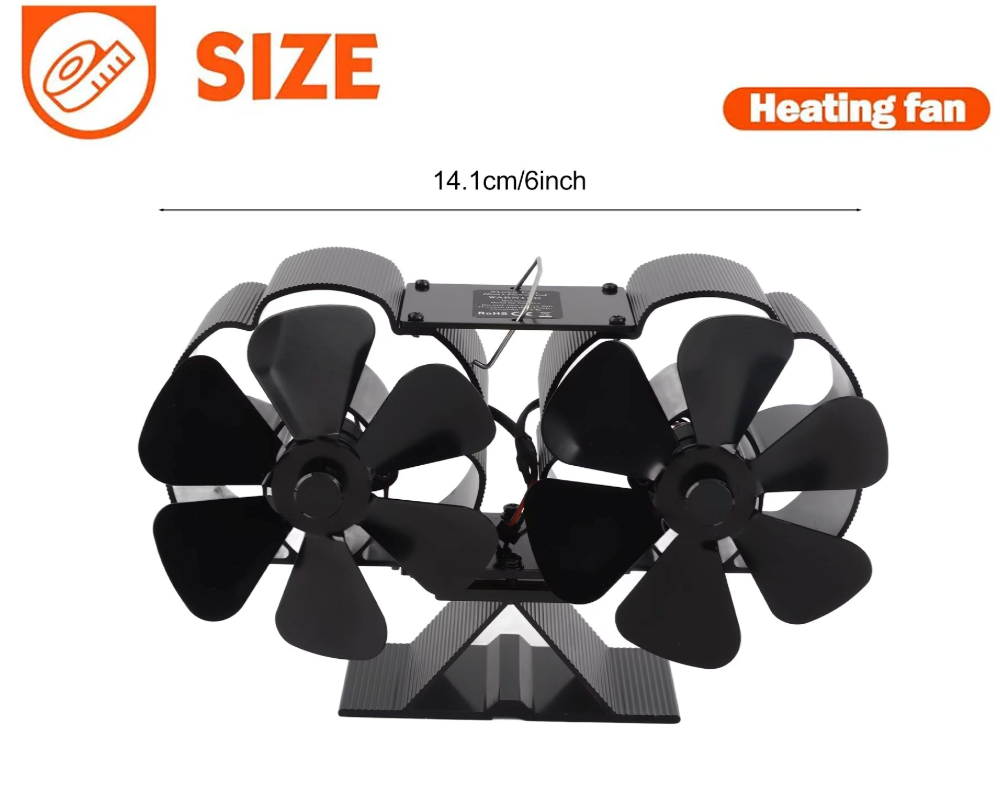 Heat Powered Stove fan
