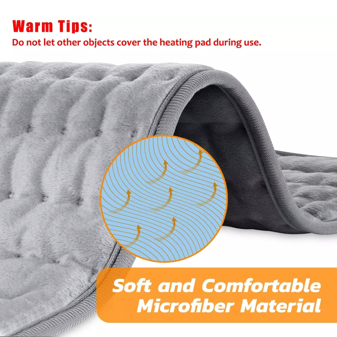 Electric Hot Heated Pad Blanket for Back Pain Muscle Pain Relieve