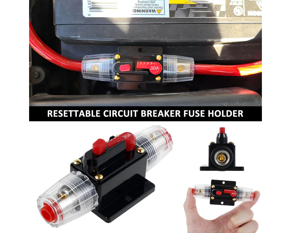Heavy Duty Inline Breaker Solar Controller 30A