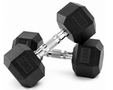 Hex Dumbbell Set - 2 x 7.5kg Hex Weights