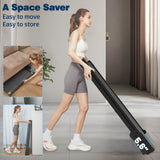Foldable Walking Pad Treadmill Compact Flat