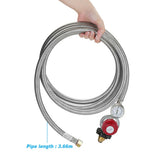 High Pressure Propane Regulator Hose 12ft