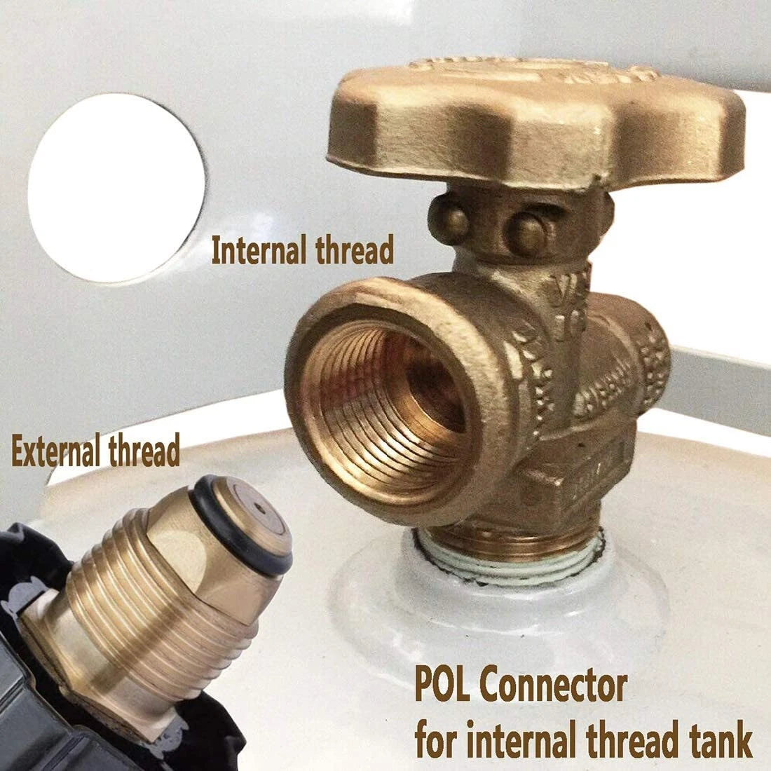 High Pressure Propane Regulator Hose 12ft