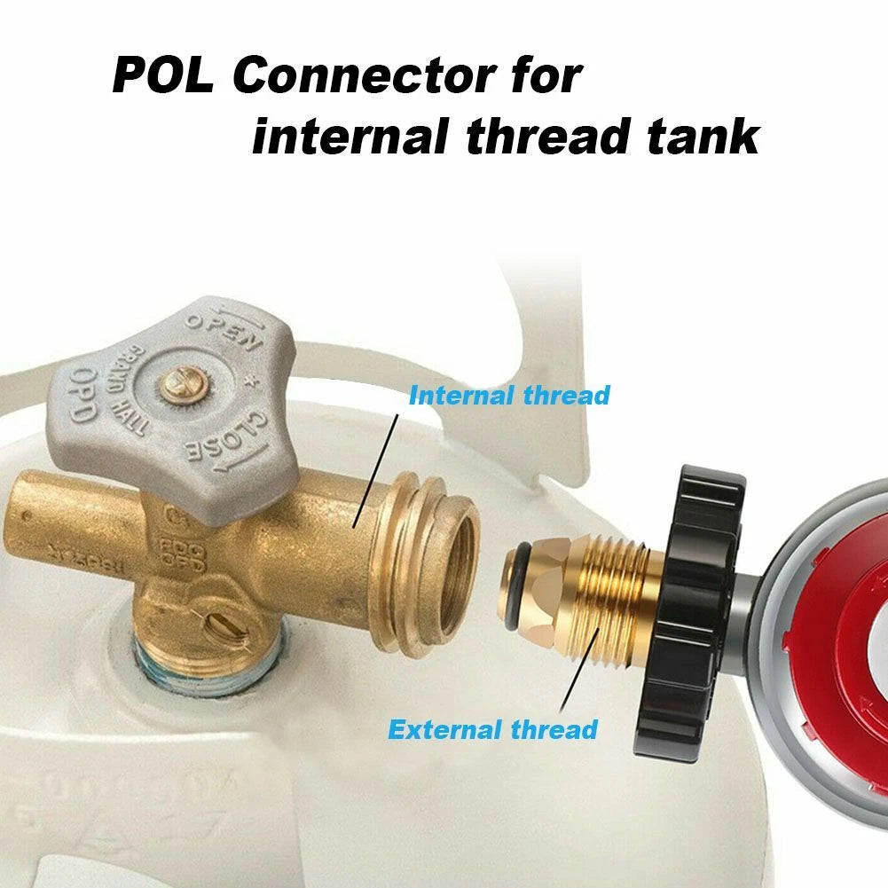 High Pressure Propane Regulator Hose 12ft