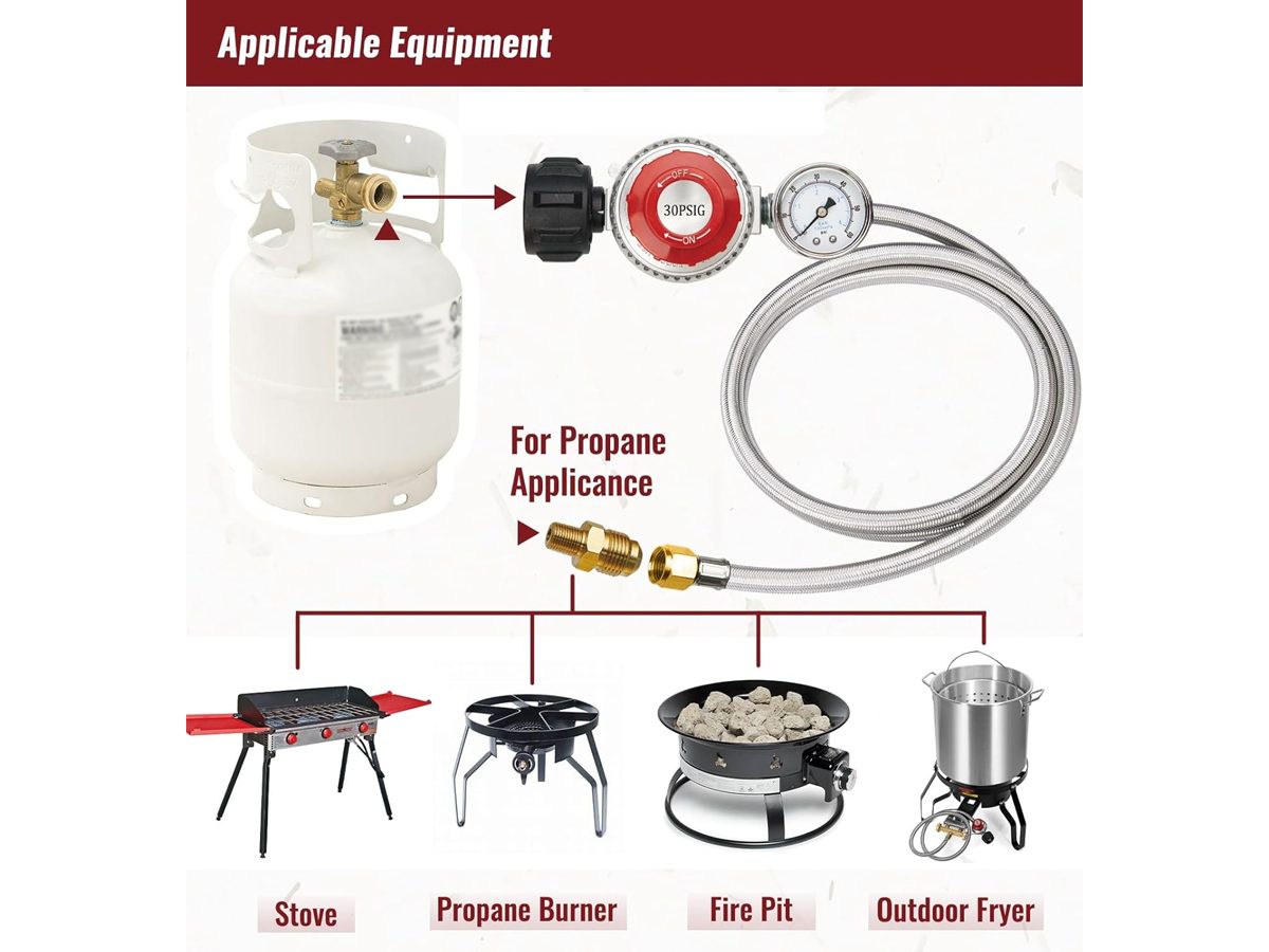 High Pressure Propane Regulator Hose
