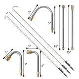 High Pressure Washer Extension Wand Set 10pcs