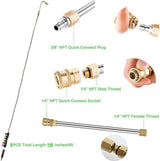 High Pressure Washer Extension Wand Set 10pcs