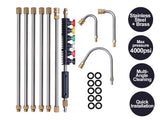 High Pressure Washer Extension Wand Set 10pcs