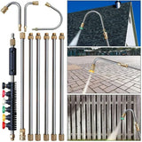 High Pressure Washer Extension Wand Set 10pcs