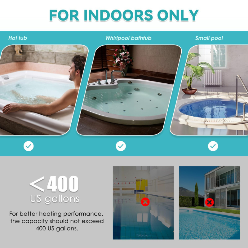 Hot Tub Thermostat with Temperature Control Spa Swimming Pool H10- RS1