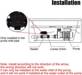 Hot Tub Thermostat with Temperature Control Spa Swimming Pool Thermostat H15- RS1