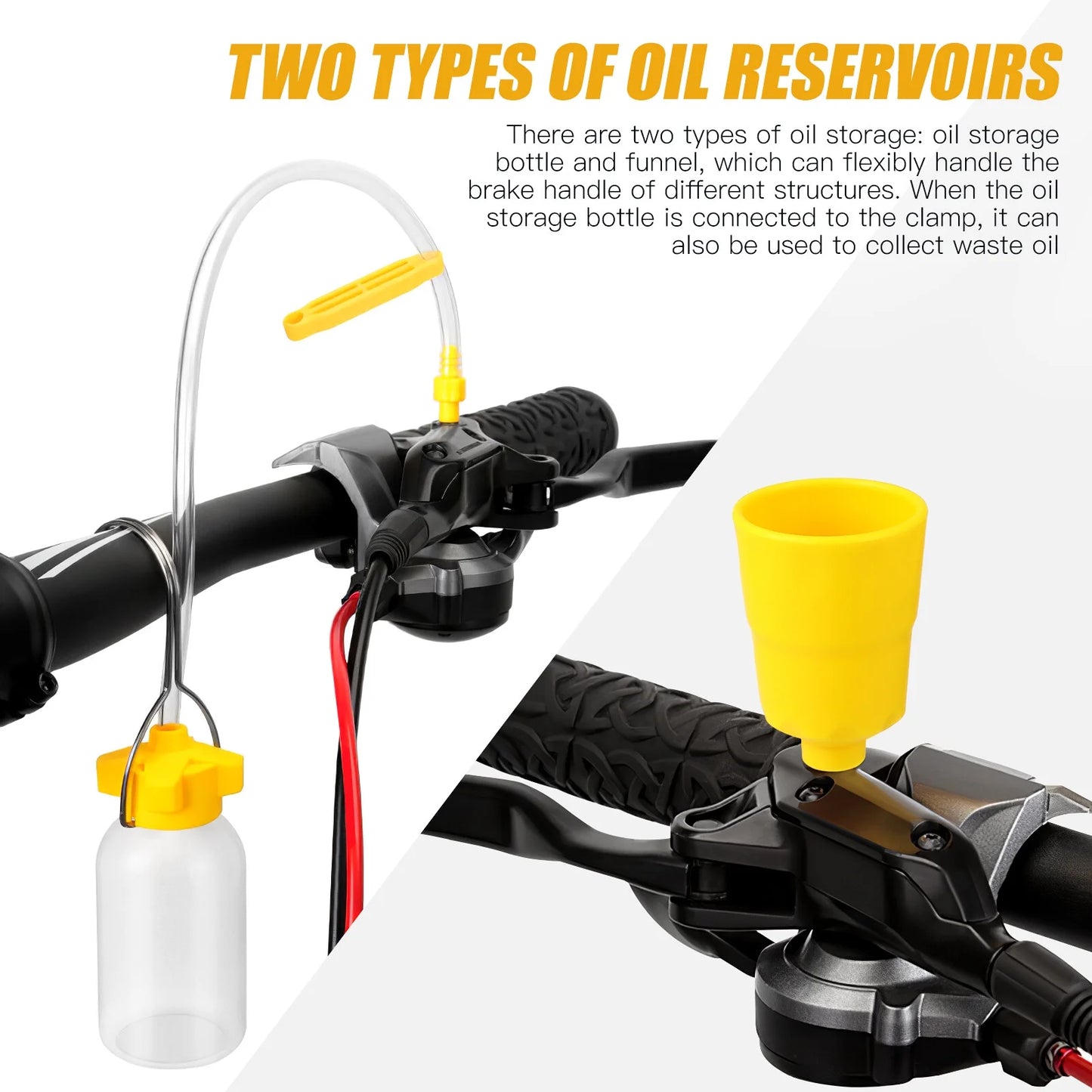 Hydraulic Disc Brake Oil Bleed Kit for Bicycle Hydraulic Repair DIY