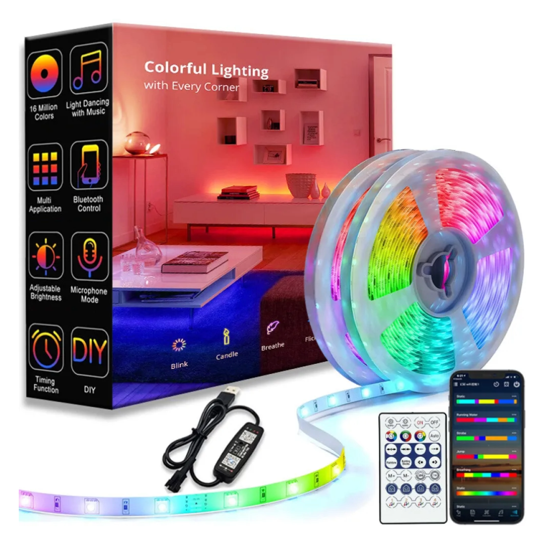 LED strip Light RGB 20M App Control