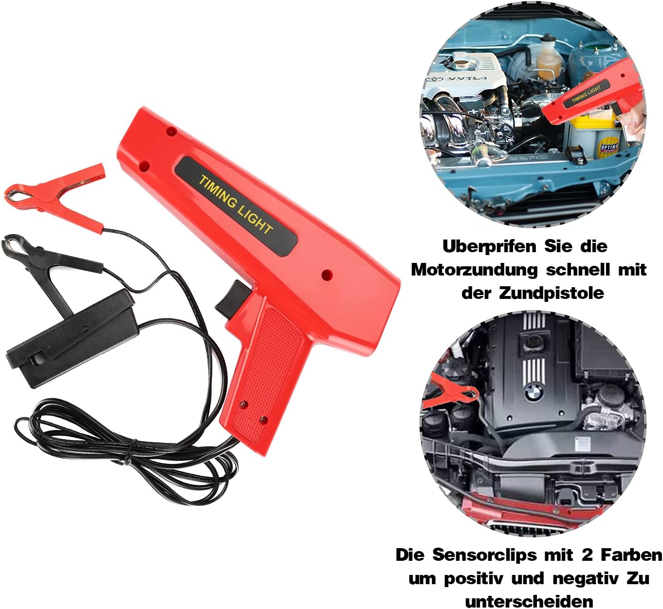 Ignition Timing Light Tester 12V