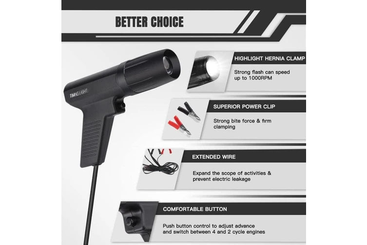 Ignition Inductive Timing Light Gun Tester