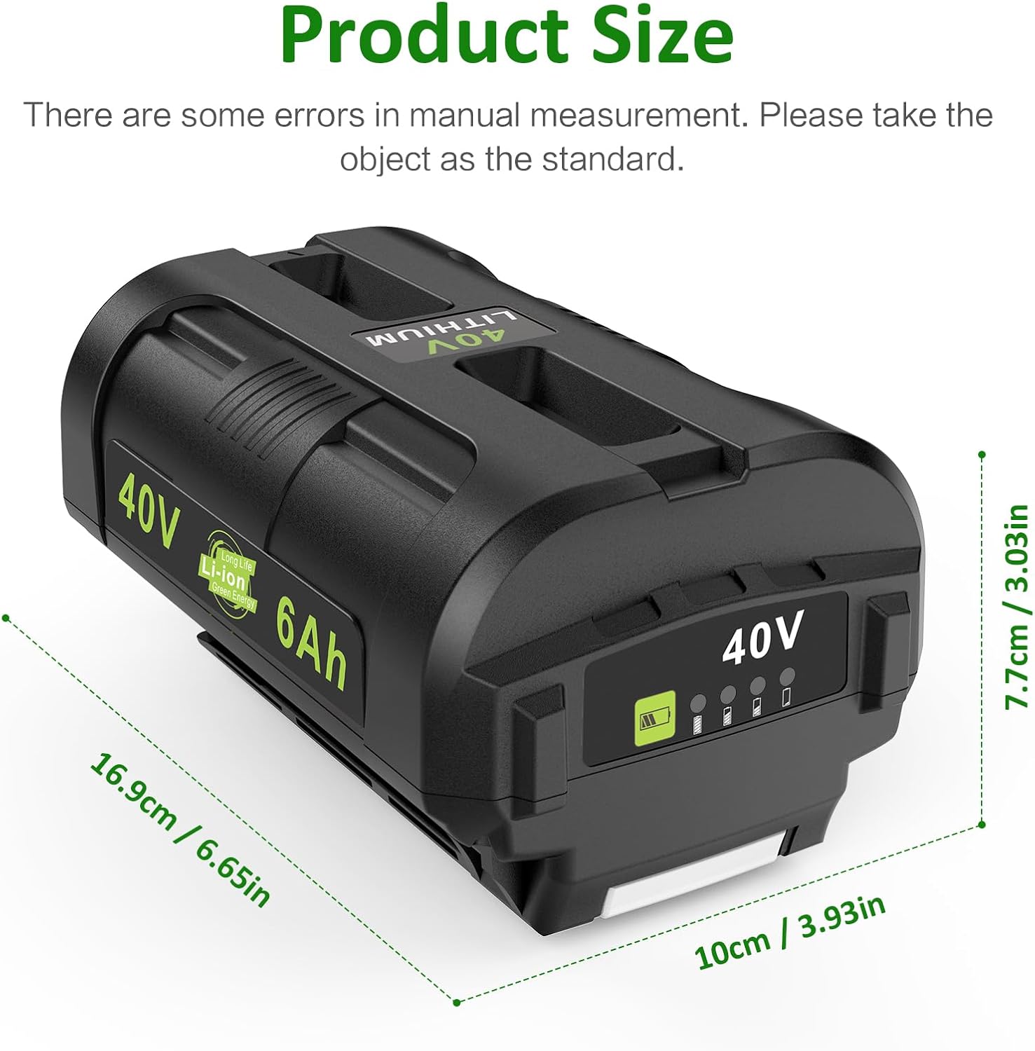 Ryobi 40V Battery 6Ah Battery Replacement Compatible