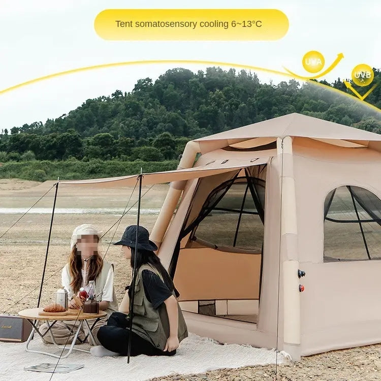 Inflatable Camping Tent with Pump