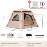 Inflatable Camping Tent with Pump